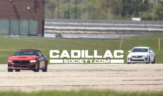 Ford Spotted Benchmarking Cadillac CT4-V Blackwing