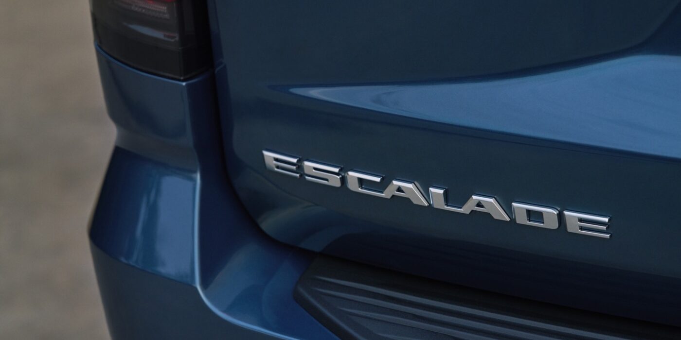 2026 Cadillac Escalade Gets New Trim Level Names
