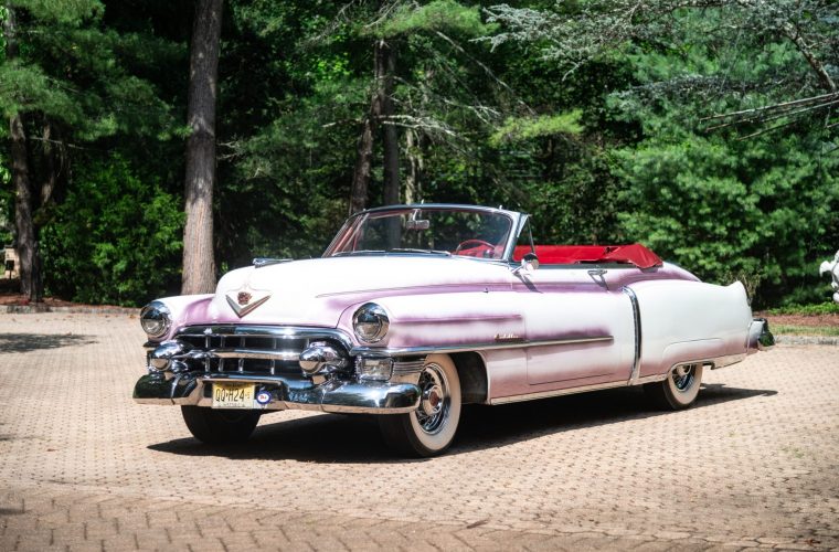 1953 Cadillac Series 62 Convertible With Pink Accents Up For Auction: Photos