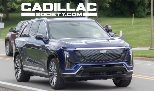 Check Out The 2026 Cadillac Vistiq In Opulent Blue: Live Photo Gallery