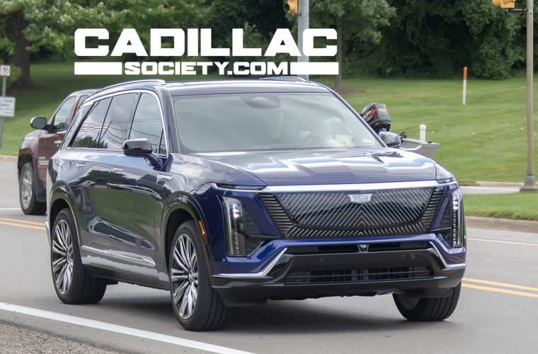 Check Out The 2026 Cadillac Vistiq In Opulent Blue: Live Photo Gallery