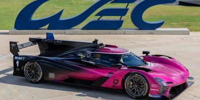 Check Out The Pink Cadillac V-Series.R Livery For Pink Cadillac Day At COTA: Photos