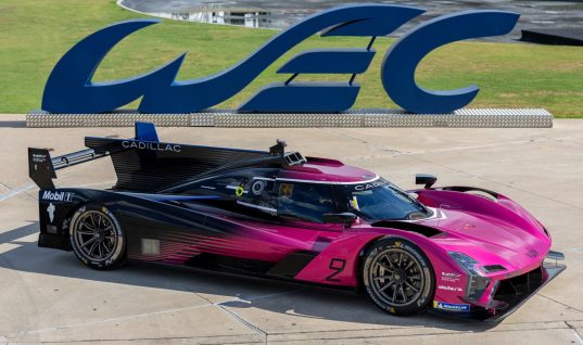 Check Out The Pink Cadillac V-Series.R Livery For Pink Cadillac Day At COTA: Photos