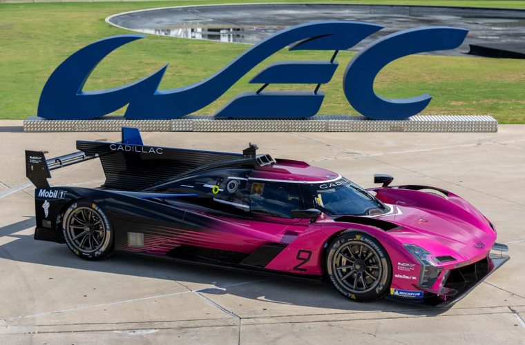 Check Out The Pink Cadillac V-Series.R Livery For Pink Cadillac Day At COTA: Photos