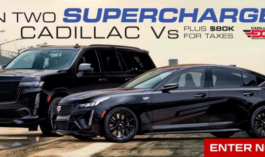 You Could Win A Cadillac Escalade-V And A Cadillac CT5-V Blackwing