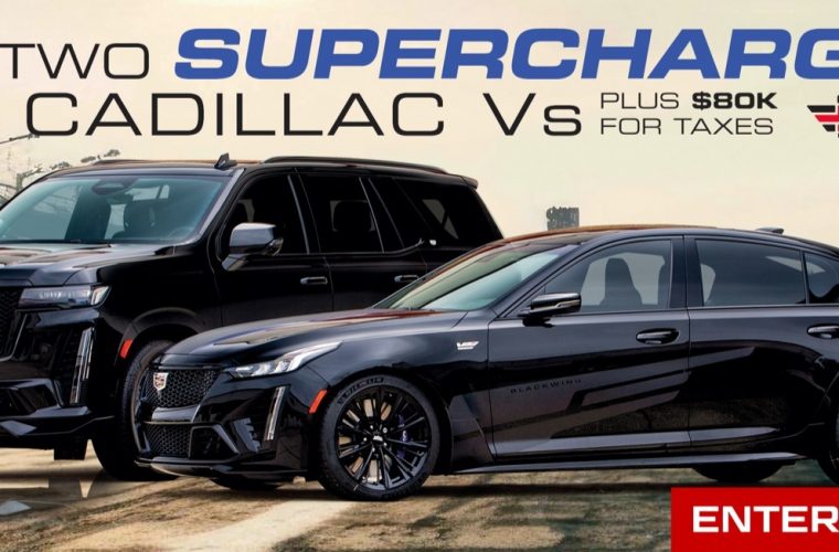 You Could Win A Cadillac Escalade-V And A Cadillac CT5-V Blackwing