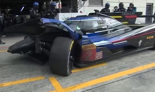 Cadillac Racing Wrecks Out At Fuji 2024: Video