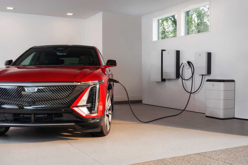 Cadillac Lyriq charging