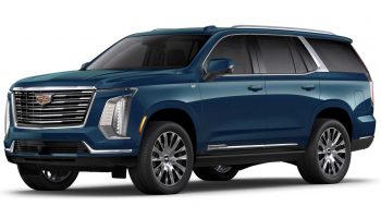 New Deep Sea Metallic Color In The 2025 Cadillac Escalade: First Look