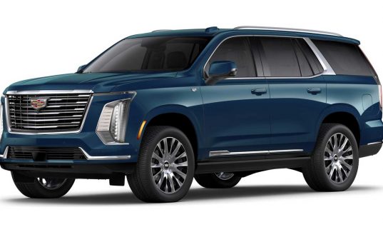 New Deep Sea Metallic Color In The 2025 Cadillac Escalade: First Look