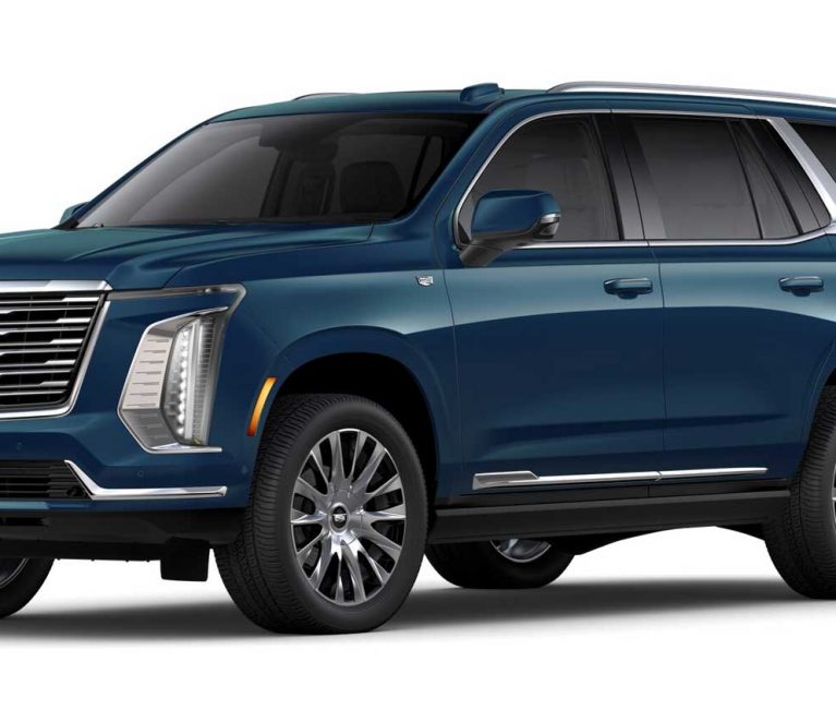 New Deep Sea Metallic Color In The 2025 Cadillac Escalade: First Look