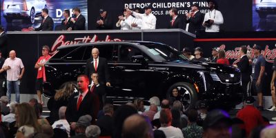 Cadillac Escalade IQ VIN001 Auctioned For $550,000 At Barrett-Jackson