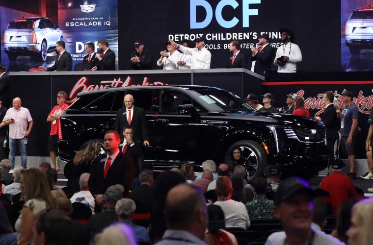 Cadillac Escalade IQ VIN001 Auctioned For $550,000 At Barrett-Jackson