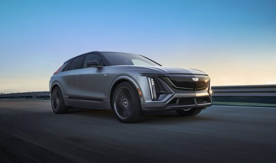 Upcoming Cadillac Lyriq-V Seems To Ride Much Lower Than Regular Lyriq