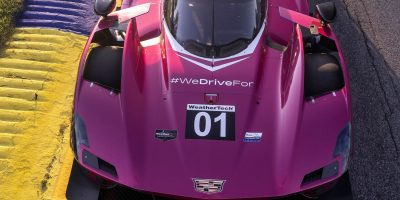 Cadillac V-Series.R Supporting Fight Against Breast Cancer At Road Atlanta