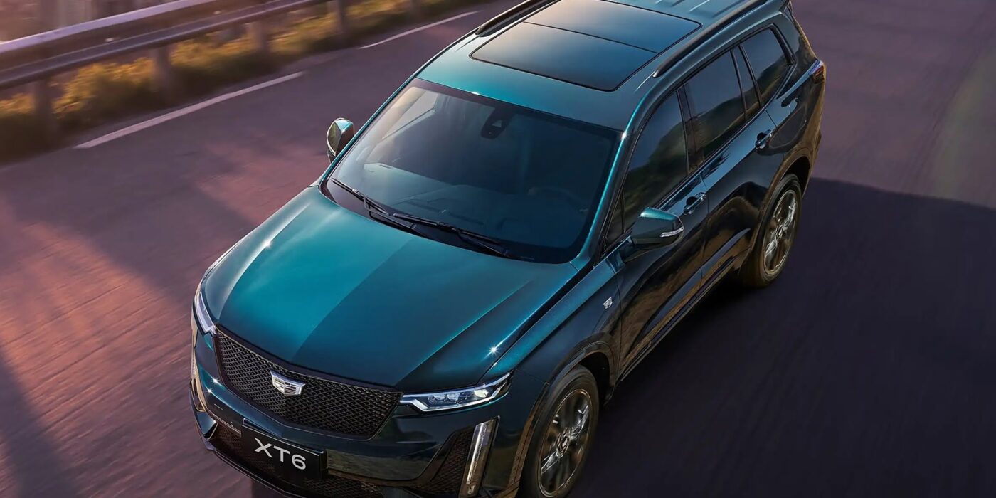 2025 Cadillac XT6 - China - Overhead