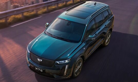 2025 Cadillac XT6 - China - Overhead