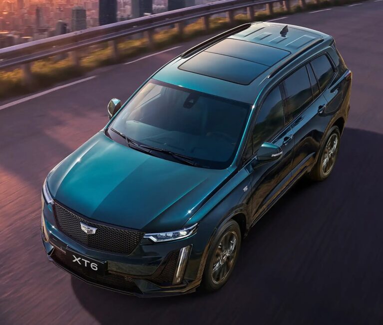 2025 Cadillac XT6 - China - Overhead