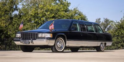 1996 Cadillac Fleetwood Brougham Presidential Limousine Used By Bill Clinton Heads To Auction