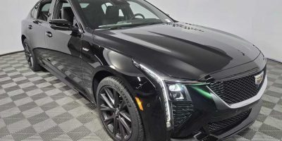 Refreshed 2025 Cadillac CT5-V Has A (Strange) Chrome Grille Accent