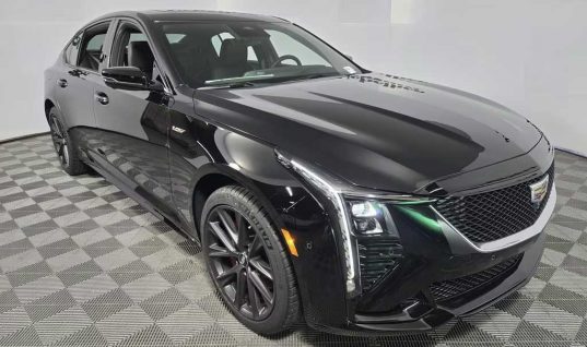 Refreshed 2025 Cadillac CT5-V Has A (Strange) Chrome Grille Accent